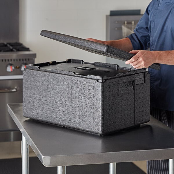 CAMBRO EPP GO BOX - GN 1.2 TOP LOADING CARRIER - FOR GN 20CM PANS - Hospitality Connect