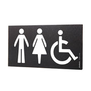 Pictogramms WC UNISEX 8 x 15 cm wall - SEUDD01 - Hospitality Connect