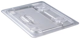 CAMBRO GN 1/2 Hinged Flip Cover -Clear 20CWL135  Box of 6 - Hospitality Connect