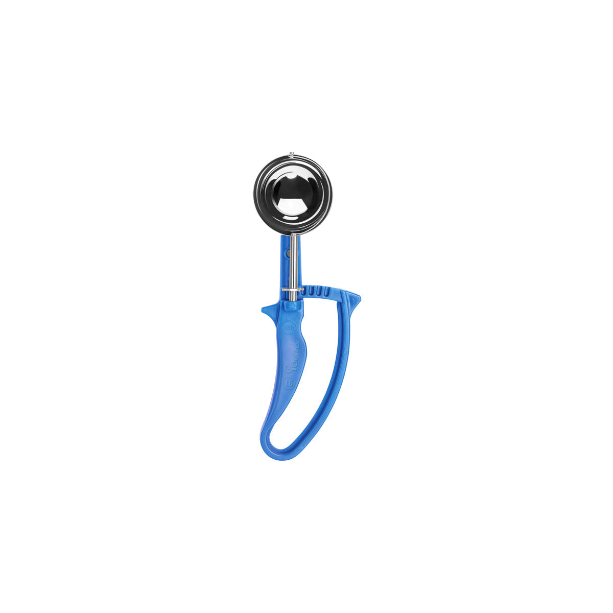 CHEF INOX EZY GRIP "No.16" PORTIONER/ICE CREAM w/BLUE HDL - Hospitality Connect