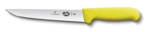 Victorinox Sticking Knife,20cm,Straight Back Blade,Fibrox - Yellow - Hospitality Connect