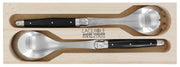Andre VerdierLaguiole DEBUTANT OMNICOLOUR Black  Salad Set 2 Piece 23574 - Hospitality Connect