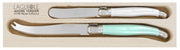 Andre Verdier Laguiole DEBUTANT OMNICOLOUR Mixed (ST TROPEZ SERIES) Cheese Set 2 Piece 23611 - Hospitality Connect