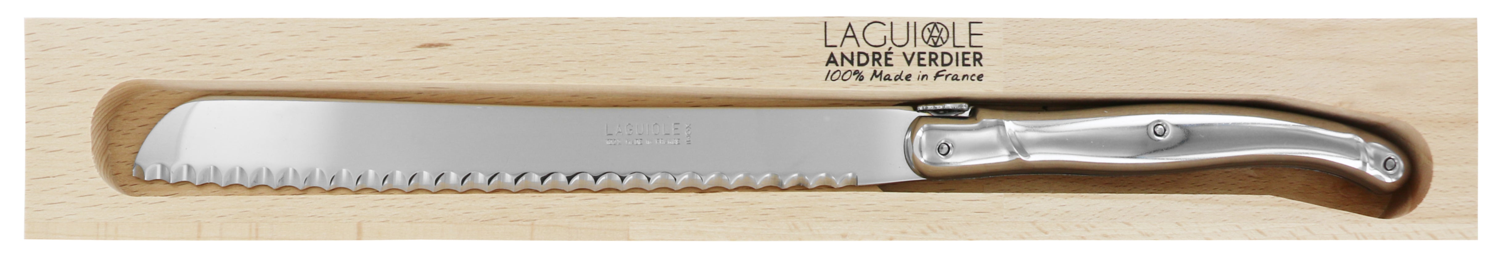 Andre Verdier Laguiole DEBUTANT INOX Bread Knife 23634