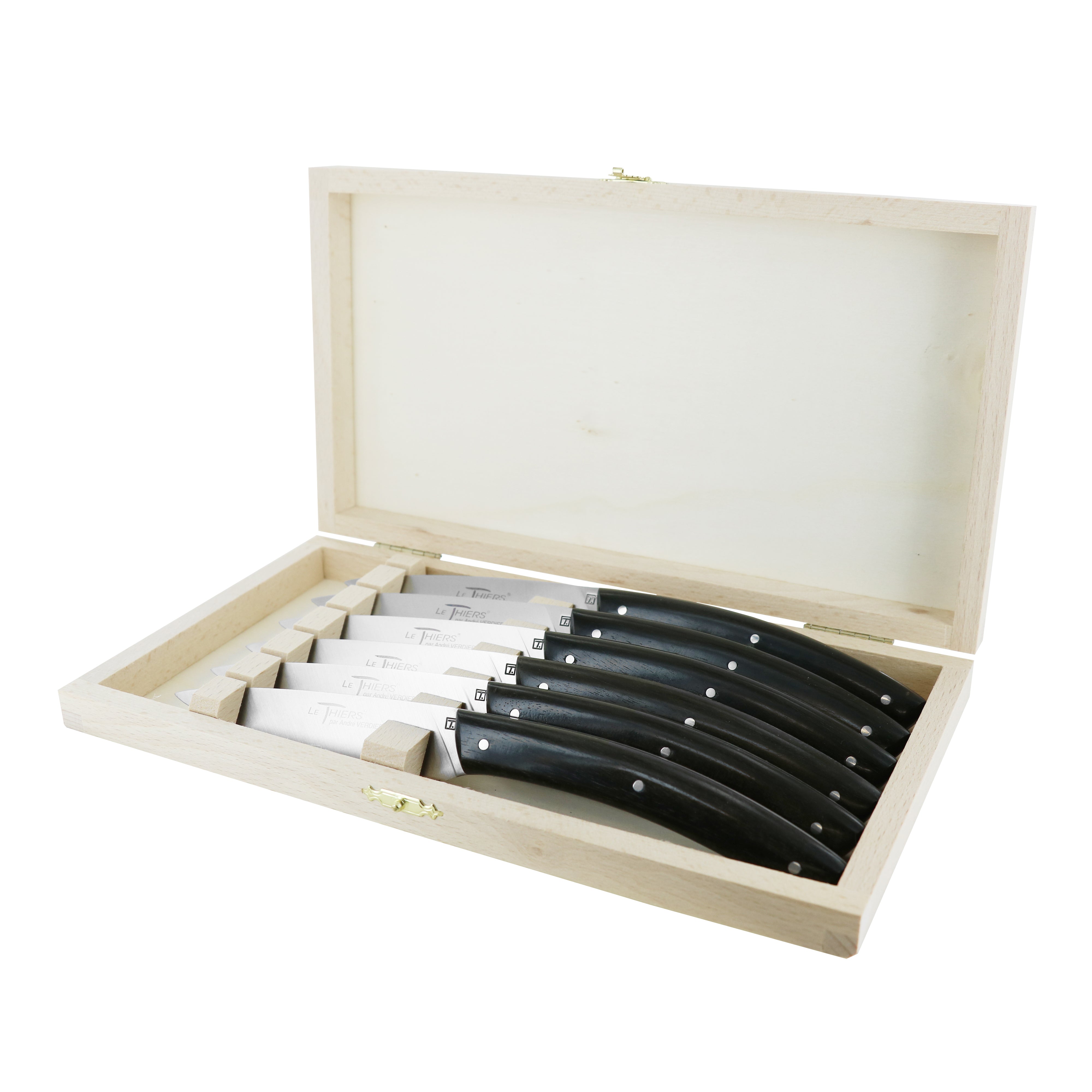 Andre Verdier Le Thiers ELEGANCE Knife Set 6 Piece  23663 - Hospitality Connect
