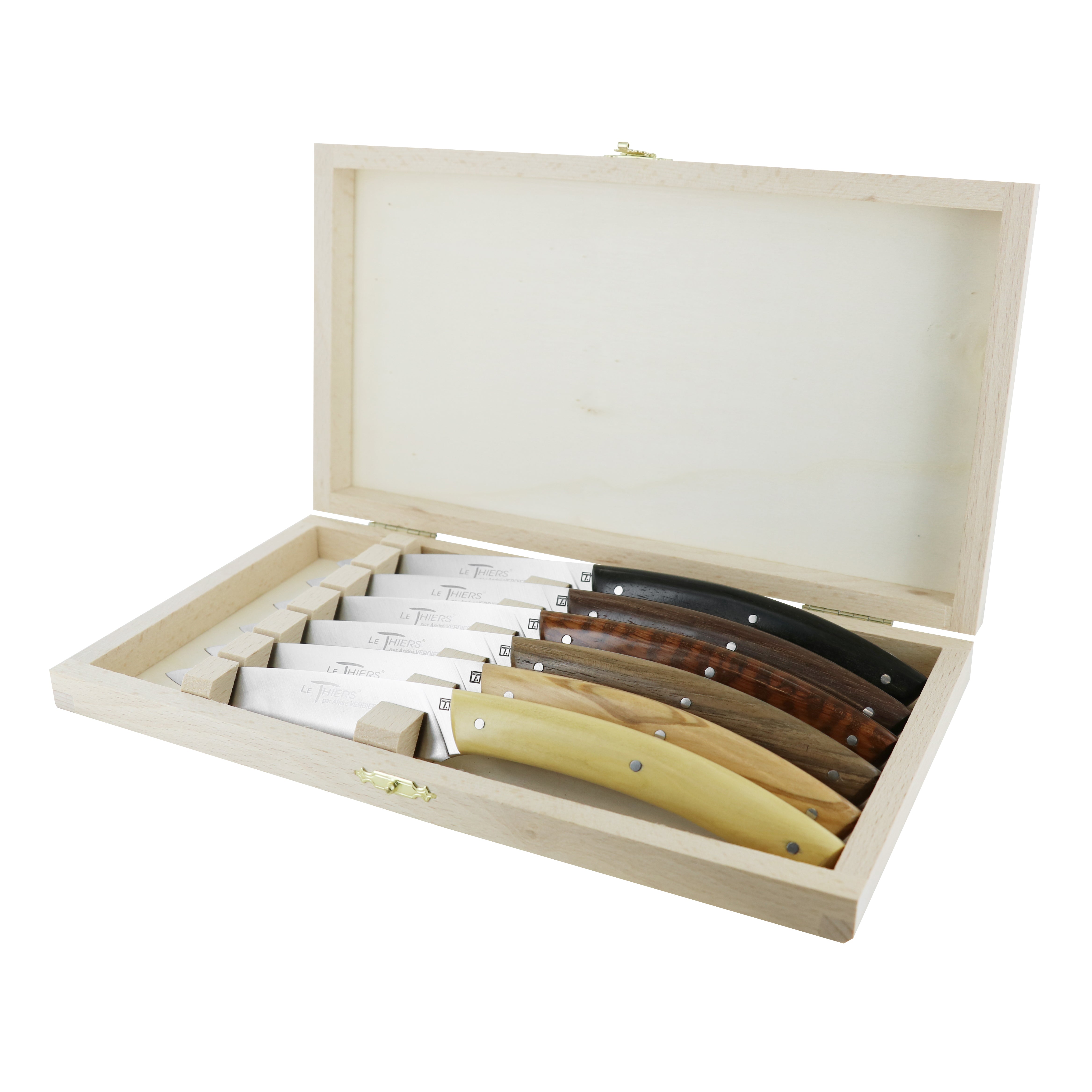 Andre VerdierLe Thiers ELEGANCE  Knife Set 6 Piece  23665 - Hospitality Connect
