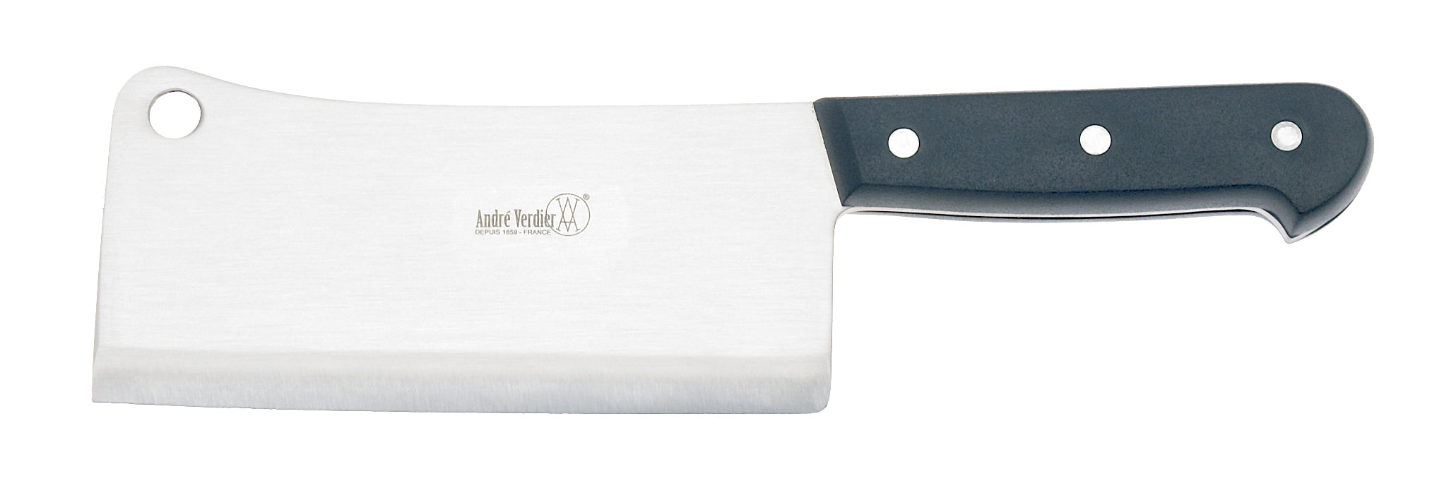 Andre Verdier Couteaux TAILLANDERIE Cleaver 3 Rivets 15cm 23676 - Hospitality Connect