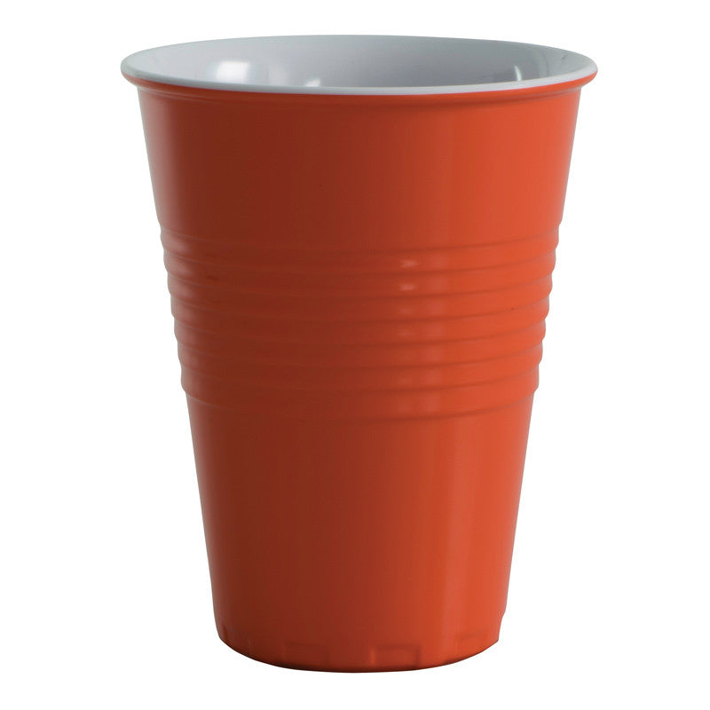 SERRONI Miami Melamine Two Tone Cup - Orange16758 - Hospitality Connect