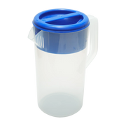 KH JUG PLASTIC FROSTED WITH BLUE LID 2.5lt Box of 12