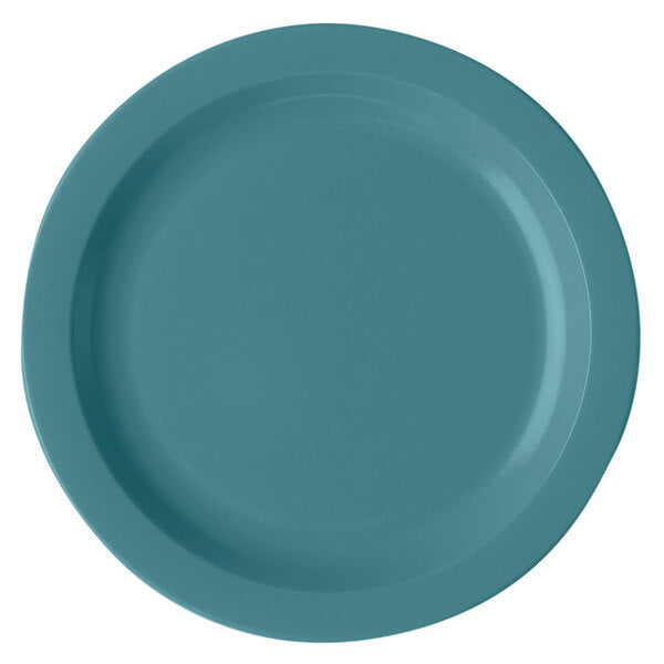 CAMBRO Camwear Plate 25.4cm Narrow Rim Slate Blue 10CWNR401 Box of 6 - Hospitality Connect