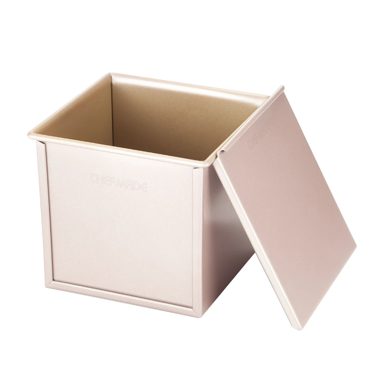 Chefmade Square Loaf Pan with cover 450g - 15cm