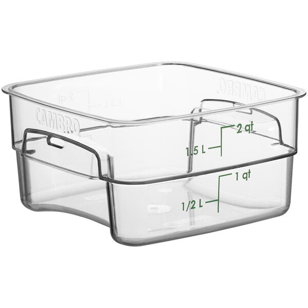 Camsquare FreshPro Storage Container 1.9L Clear Box of 6 - Hospitality Connect