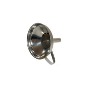 KH KOOKIE FUNNEL WITH STRAINER S/STEEL 10.5CM DIAMETER