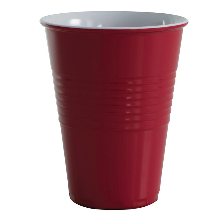 SERRONI Miami Melamine Two Tone Cup - Red16760 - Hospitality Connect