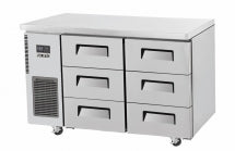 Skipio SUR12-3D-6 - 6 Drawer Under Counter Fridge 1200mm