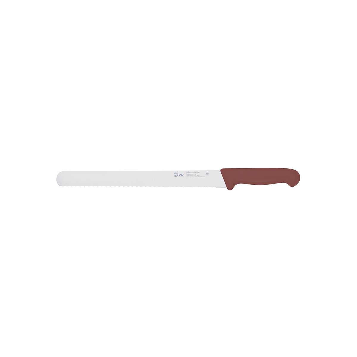 IVO PROFESSIONAL "55000" SERRATED SLICER 300mm BROWN 25424 - Hospitality Connect