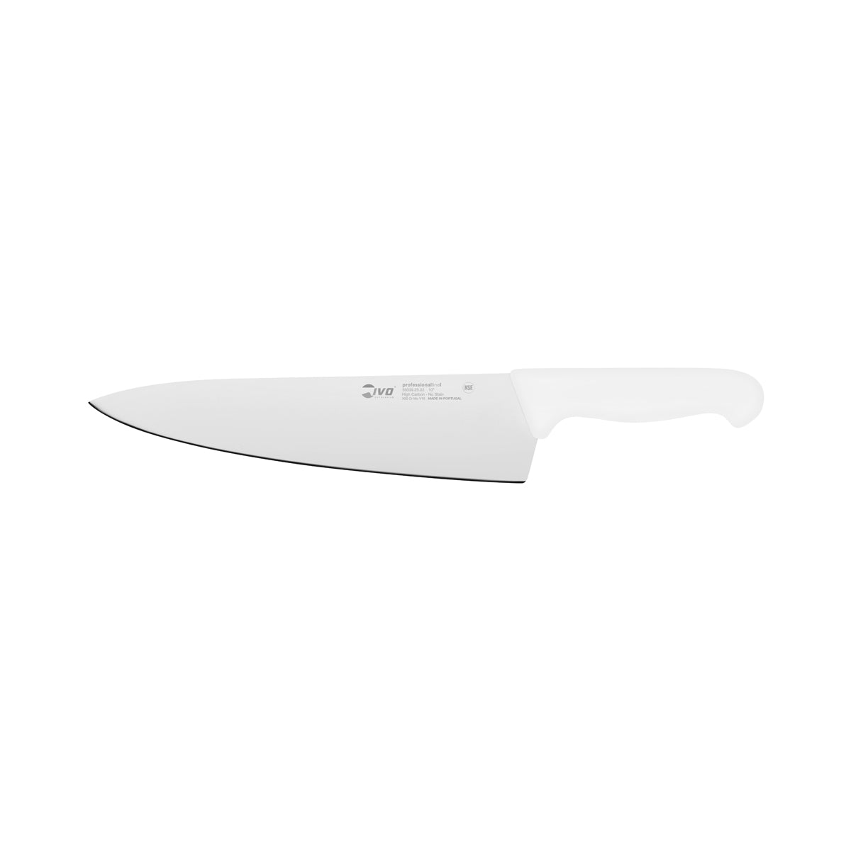 IVO PROFESSIONAL "55000" CHEFS KNIFE 250mm WHITE 25477 - Hospitality Connect