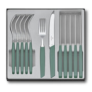 VICTORINOX Table Set (Steak Knife), Pointed Tip Wavy 12 Piece - Mint - Hospitality Connect