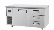 Skipio SUR12-3D-3 - 1 Door & 3 Drawer Under Counter Fridge 1200mm