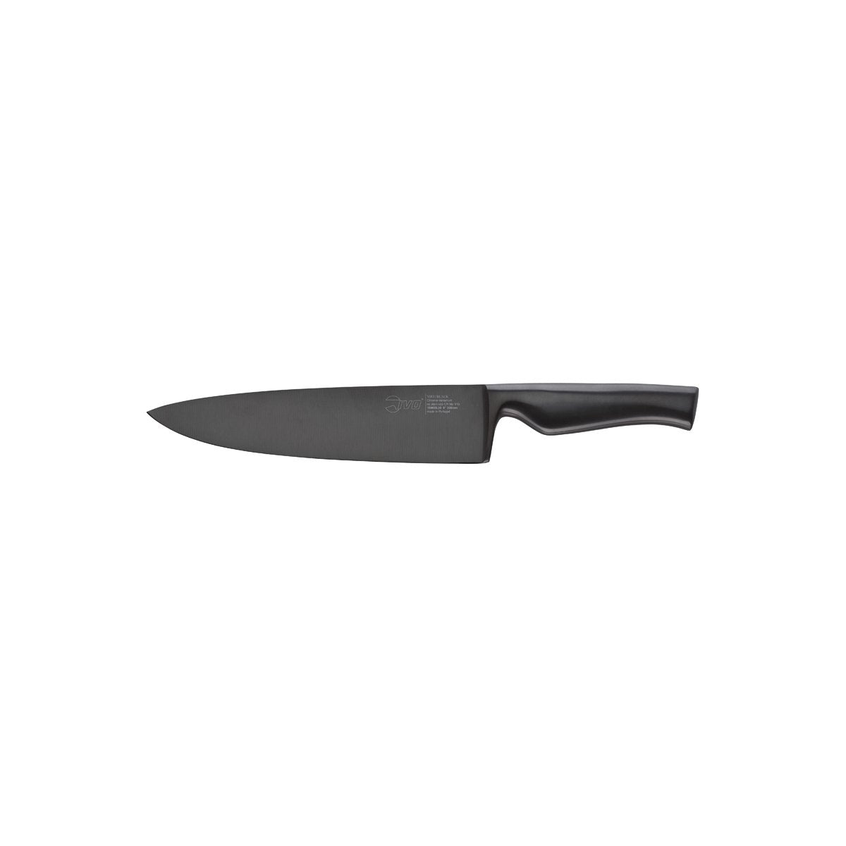 IVO VIRTU CHEF'S KNIFE 205mm BLACK 26087 - Hospitality Connect
