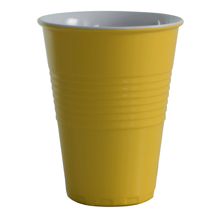 SERRONI Miami Melamine Two Tone Cup - Yellow16762 - Hospitality Connect