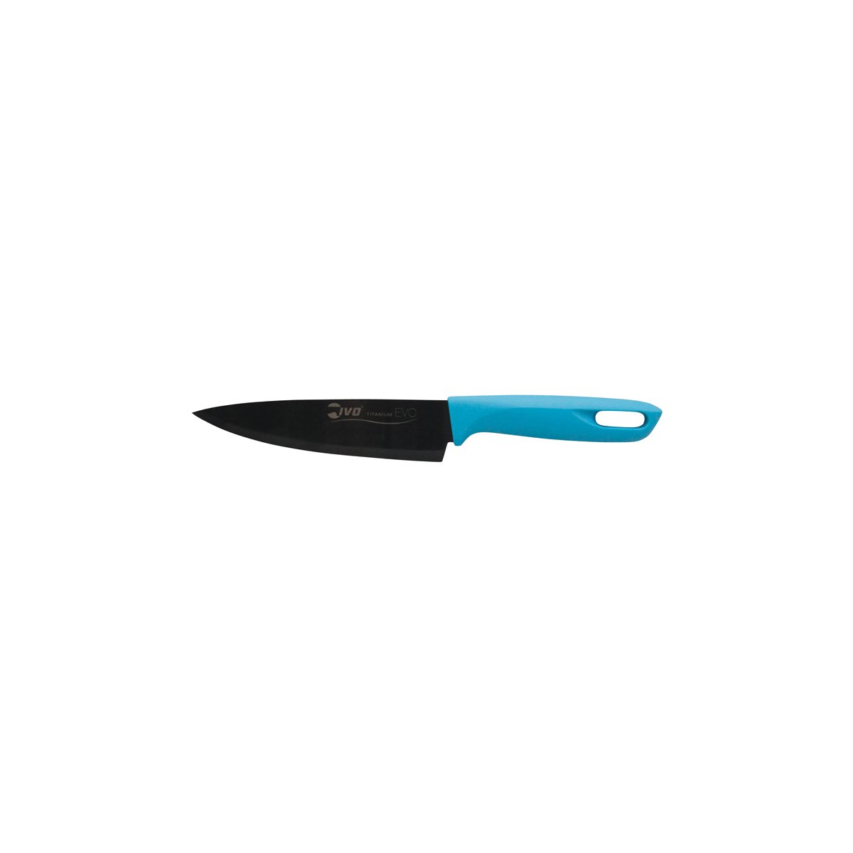 IVO EVO "221000" CHEF'S KNIFE 130mm  AQUA HDL TITANIUM 27089 - Hospitality Connect