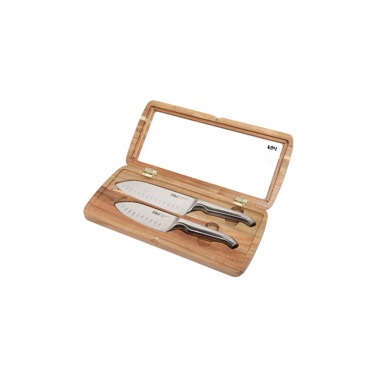 FURI-ACACIA EAST/WEST 2PC SANTOKU KNIFE SET, 17/13CM (41354) - Hospitality Connect