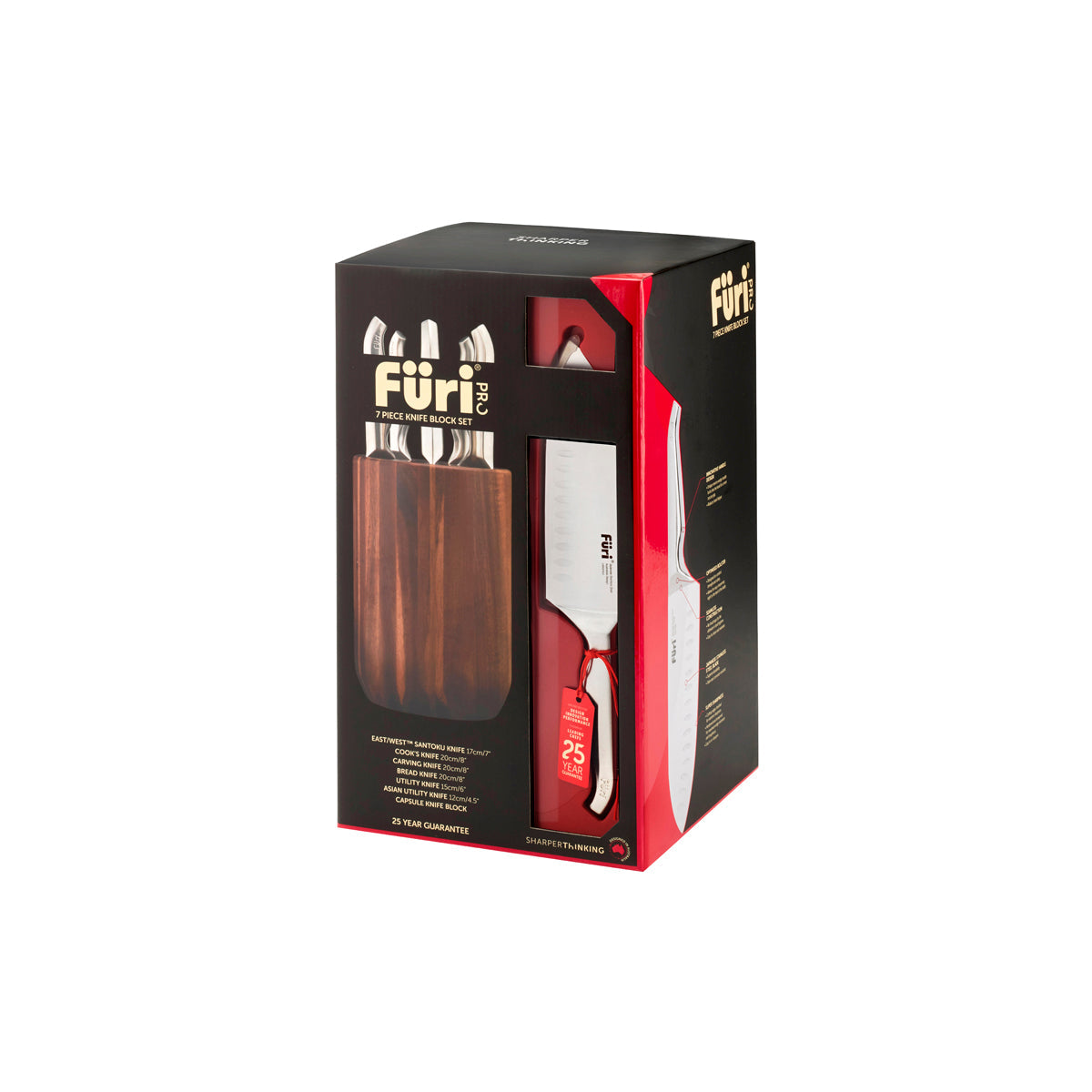 FURI-PRO CAPSULE BLOCK 7PC SET 12/15/17/20x3CM (41453) - Hospitality Connect