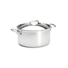 DEBUYER AFFINITY Stainless Steel Stew Pan w/ Lid, 24cm