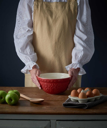 MASON CASH In The Forest Hedgehog Red Mixing Bowl, 21cm/ 1.1 Litre - Earthenware - Hospitality Connect