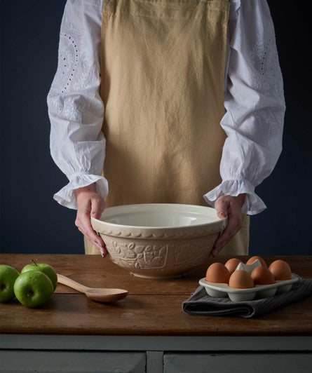 MASON CASH In The Forest Owl Stone Mixing Bowl, 26cm/ 2.7 Litre - Earthenware - Hospitality Connect