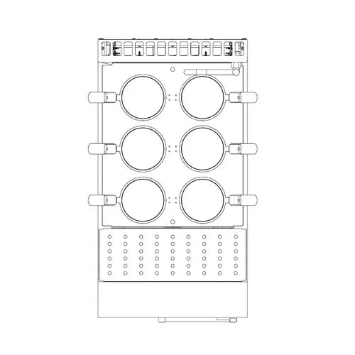 B&S Black Noodle Cooker 6 Baskets NC-6. - Hospitality Connect