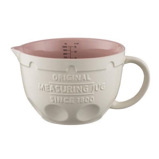 MASON CASH Innovative Kitchen Measuring Jug, 20.5 x 15 x 10.5cm/1 Litre - Stoneware - Hospitality Connect