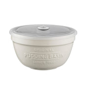 MASON CASH Innovative Kitchen Pudding Basin with lid, 15.5 x 9cm/900ml - Stoneware - Hospitality Connect