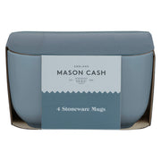 MASON CASH Classic Collection Grey Set of 4 Mugs, 400ml - Stoneware - Hospitality Connect