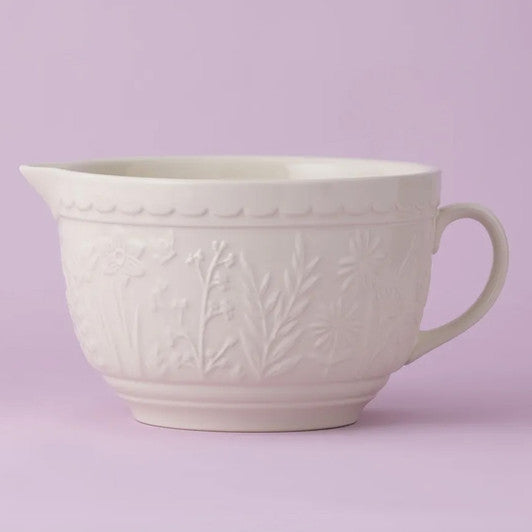 MASON CASH In The Meadow Cream Batter Bowl, 1.9 Litre / 25 x 19 x 13cm - Stoneware - Hospitality Connect