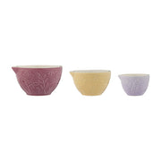 MASON CASH In the Meadow Set of 3 Measuring Cups, 1 Cup, 1/2 Cup, 1/4 Cup - Stoneware - Hospitality Connect