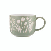 MASON CASH In The Meadow Green Tulip Mug, 400ml - Stoneware - Hospitality Connect