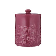 MASON CASH In The Meadow Purple Storage Jar, 18 x 13cm / 1.85 Litre - Stoneware - Hospitality Connect