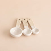MASON CASH Rustic Charm Set of 3 Measuring Spoons, 1 tablespoon, 1 teaspoon, ½ teaspoon - Stoneware - Hospitality Connect