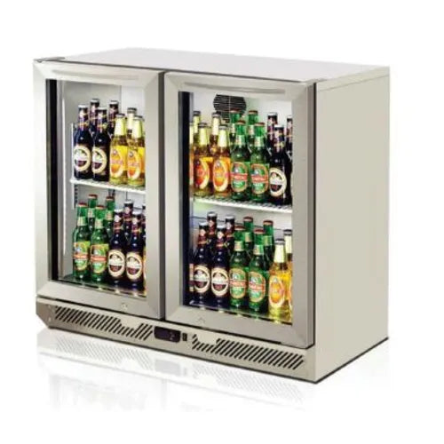 Turbo Air Glass 2 swing doors Back Bar TB9-8H-SWS-N - Hospitality Connect