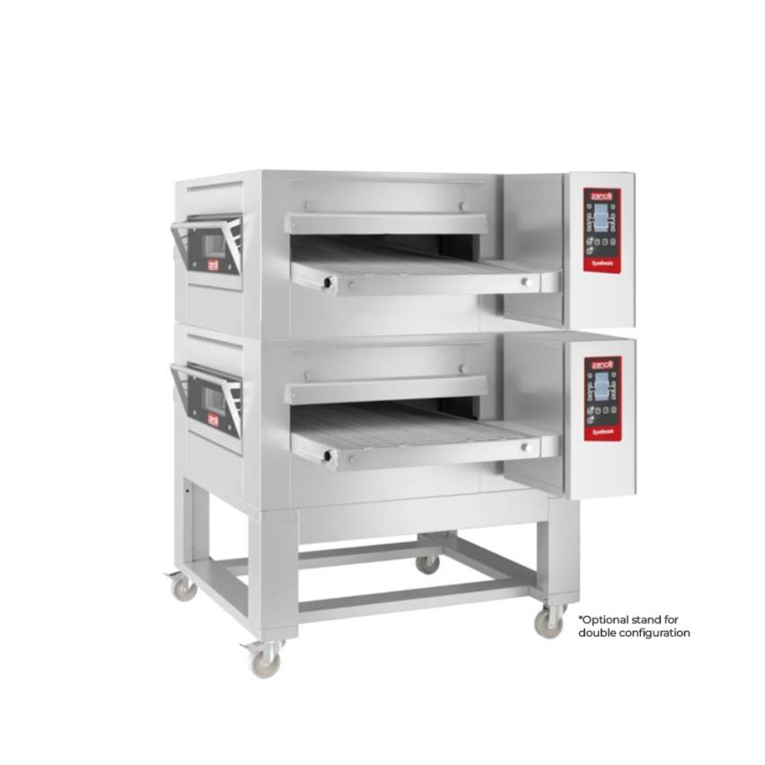 Zanolli Synthesis 11/65E- 2 Double Stacked 26 Inch Electric Impingment Conveyor Oven2SV4406C-2