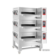 Zanolli Synthesis 11/65E-3 Triple Stacked 26 Inch Electric Impingment Conveyor Oven2SV4406C-3