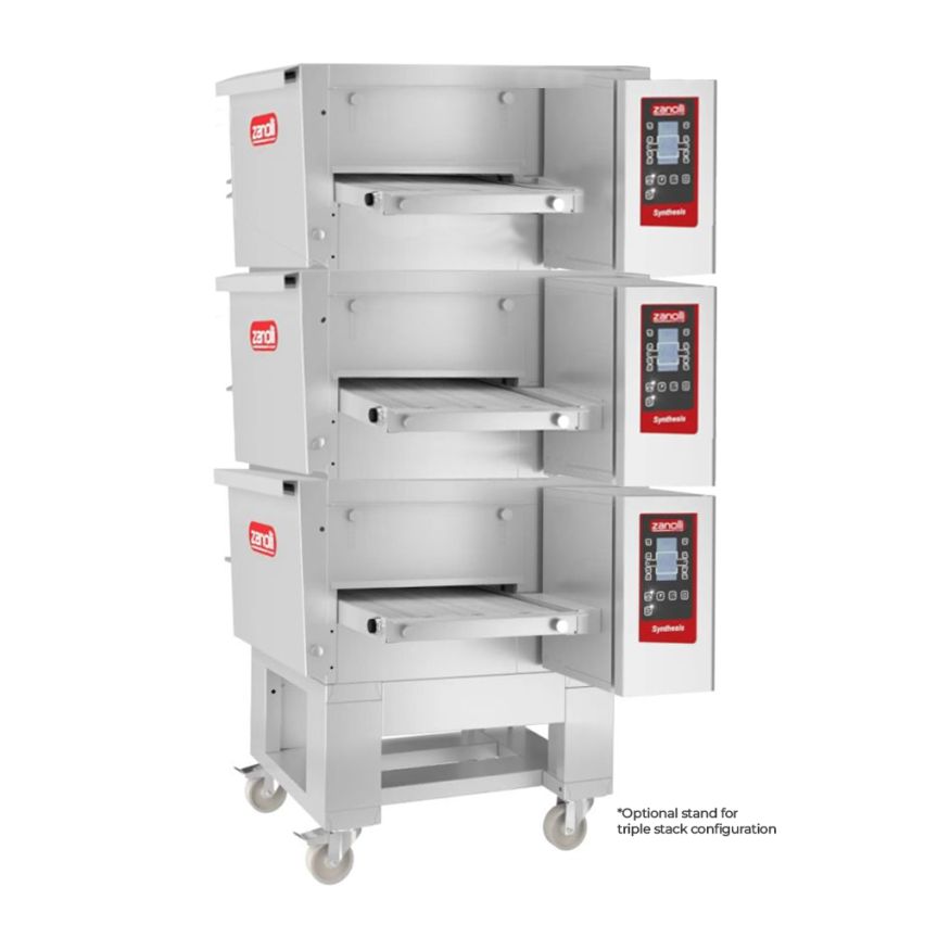 Zanolli Synthesis 06/40E-3 Triple Stacked 16 Inch Electric Impingment Conveyor Oven2SV4411C-3
