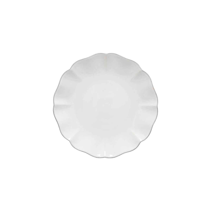 COSTA NOVA ROSA PLATE 224x25mm WHITE (DAP221-WHI) Box of 6