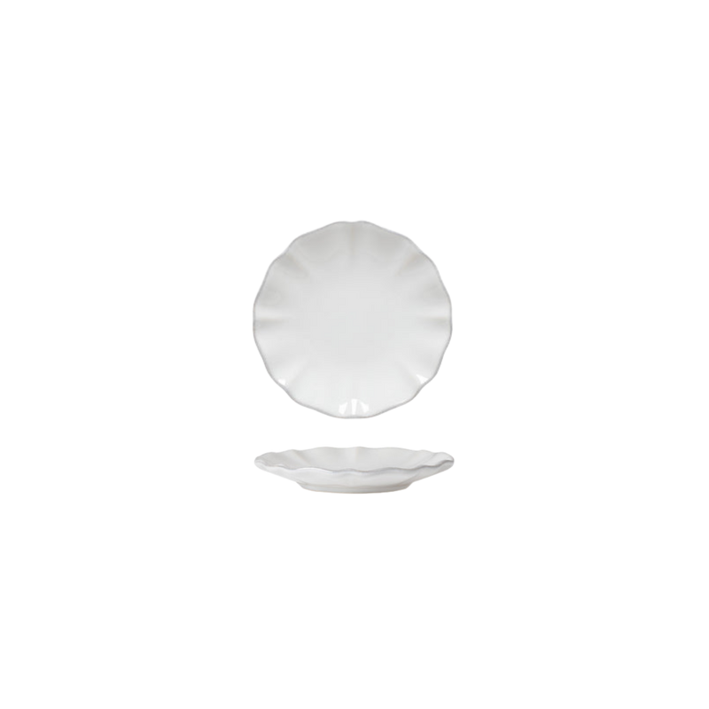 COSTA NOVA ROSA APPETIZER PLATE 125mm WHI (DAP131-WHI) Box of 6