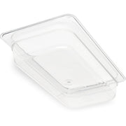 3066107 Carlisle Clear Polycarbonate 1/3 Food Pan 3.6L Capacity 324mm x 175mm x 100mm - Pack of 6 - Pack Price - Hospitality Connect