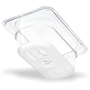 3068607 Carlisle Clear Polycarbonate 1/9 Food Pan 0.68L Capacity 108mm x 175mm x 65mm - Pack of 6 - Pack Price - Hospitality Connect