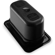 3068703 Carlisle StorPlus Black Polycarbonate 1/9 Food Pan 1.1L Capacity 108mm x 175mm x 100mm - Pack of 6 - Pack Price - Hospitality Connect
