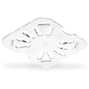 3068907 Carlisle StorPlus Clear Polycarbonate 1/6 Drain Shelf 108mm x 121mm x 13mm - Pack of 6 - Pack Price - Hospitality Connect